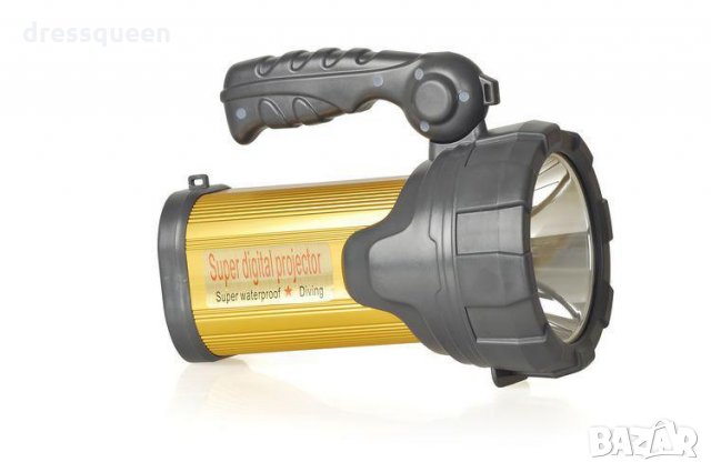 398 Мощен акумолаторен прожектор 20W с USB, снимка 2 - Оборудване и аксесоари за оръжия - 24992778