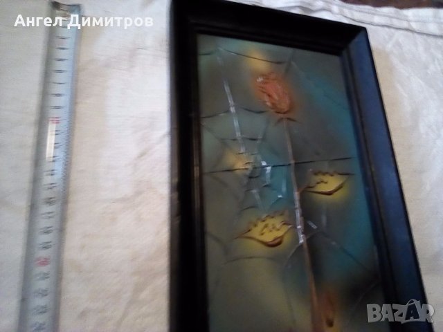 Картина смесена техника Иван Тодоров Рози, снимка 3 - Картини - 23052824