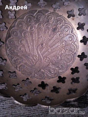 Бронзова купа, снимка 3 - Антикварни и старинни предмети - 17712806