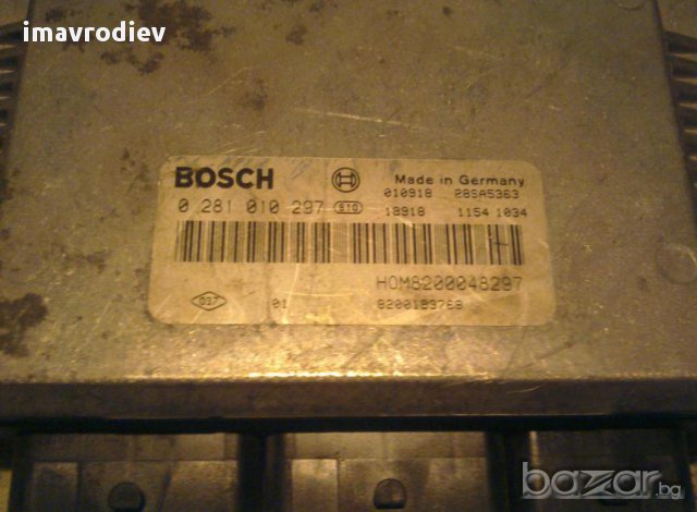 Компютър BOSCH от рено лагуна 2 1. 9. DCI 120 к. с.., снимка 3 - Части - 11754124