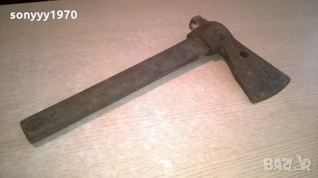 ПОРЪЧАНА-немска ретро брадва/сатър/томахавка-40х23см-внос швеицария, снимка 3 - Колекции - 22002136