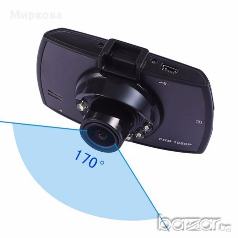 2.4" 1080P Нов Автомобилен видео регистратор с G-sensor и нощно вижда, снимка 3 - Камери - 17556999