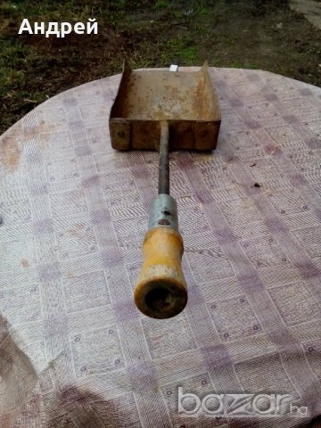 Старинна лопата,лопатка #2, снимка 4 - Градински инструменти - 20779056