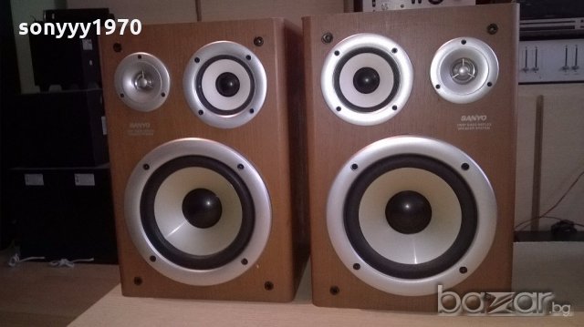 Sanyo sx-x5/3 way-2Х140w/6ohm-34x23x23см-2бр-внос швеицария, снимка 10 - Тонколони - 18204226