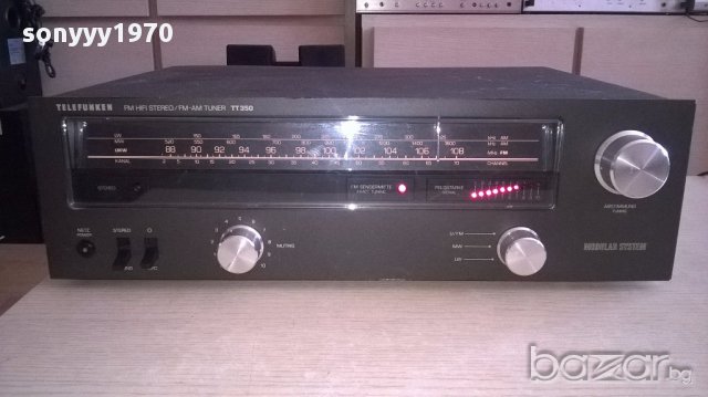 HIFI-telefunken tt350 STEREO TUNER-внос швеицария, снимка 3 - Ресийвъри, усилватели, смесителни пултове - 17959961