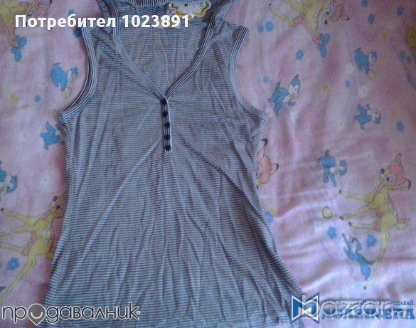 Намаление Нова блузка S&charm синя s-l, снимка 2 - Тениски - 10859851