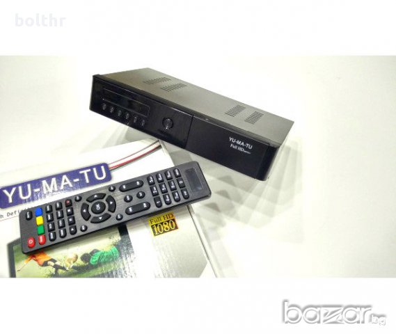FULL HD Сателитен приемник YUMATU HD, снимка 2 - Приемници и антени - 15949852