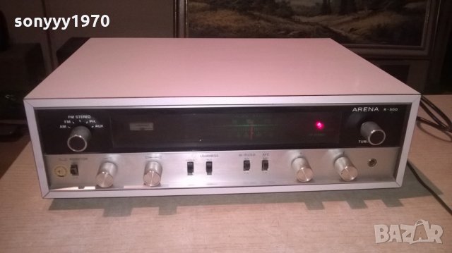 & arena r-500 stereo receiver-внос швеция, снимка 2 - Ресийвъри, усилватели, смесителни пултове - 25586337