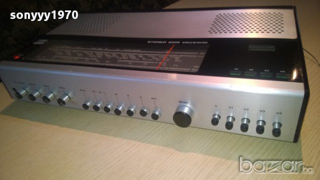 itt-schaub lorenz-stereo 2000 electronic-made in germany, снимка 12 - Ресийвъри, усилватели, смесителни пултове - 9092949