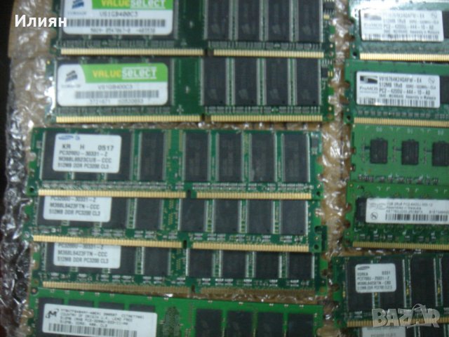 Ram pamet DDR512 и 1024mb, снимка 3 - RAM памет - 22590615