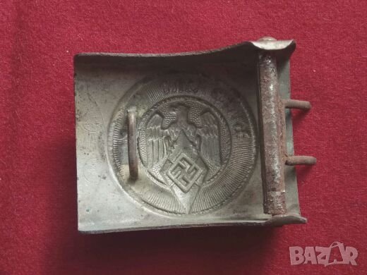 Продавам немска тока " Кръв и Чест"  :HITLER YOUTH  BUCKLE, снимка 2 - Антикварни и старинни предмети - 26038345