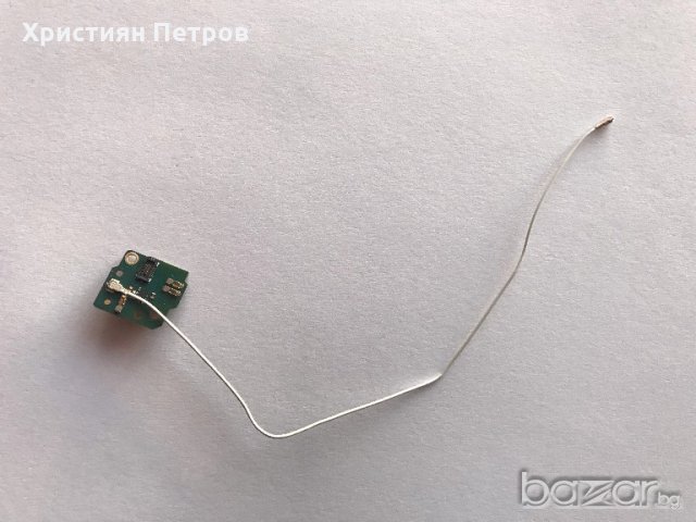 GSM aнтена модул с коаксиален кабел и горен микрофон за Huawei P8, снимка 2 - Резервни части за телефони - 20103018