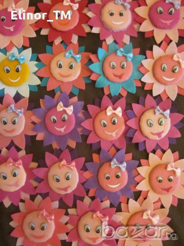 Весели слънца от филц, снимка 5 - Други - 7881087