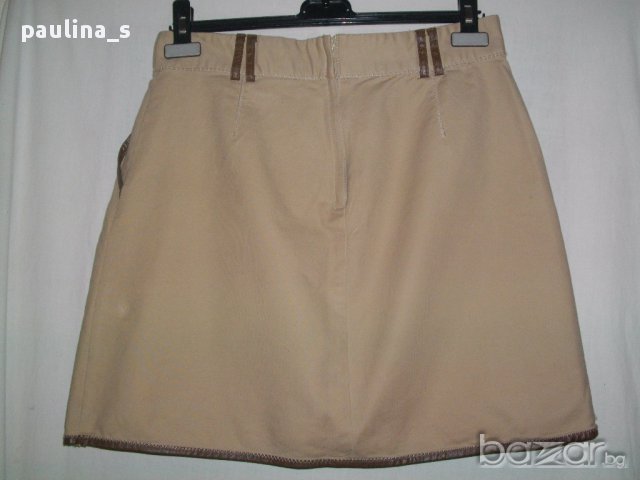Еластична пола с висока талия "Gina Tricot" original brand, снимка 5 - Поли - 14940468