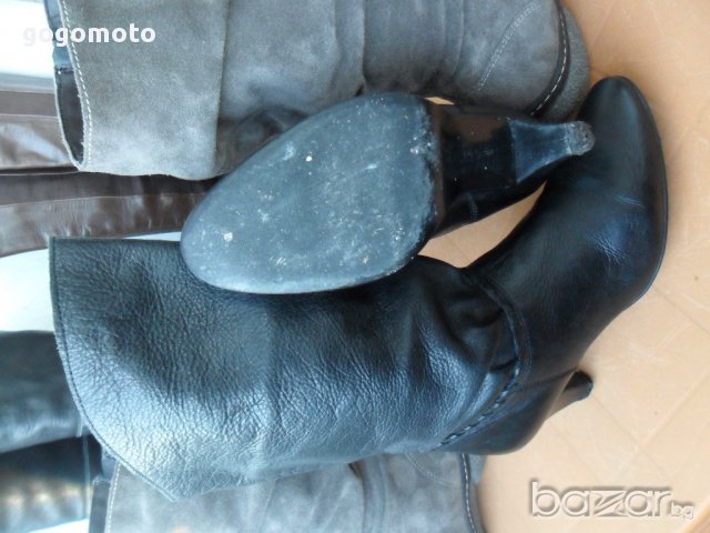 дамски 36 -37 кожени ботуши,100% естествена кожа, GOGOMOTO.BAZAR.BG , снимка 7 - Дамски ботуши - 13246371