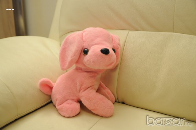 Розово плюшено куче, снимка 2 - Плюшени играчки - 16689062