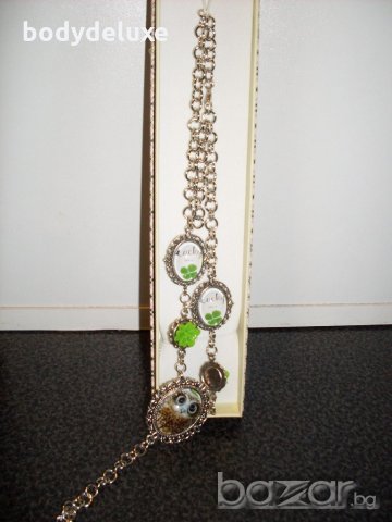 Колие с бухал, снимка 2 - Колиета, медальони, синджири - 19110737