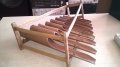 Ретро музикален инструмент-бамбуков-45х38х18см-внос швеицария, снимка 11