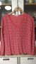 Красива италианска блуза Susy Mix, 100% вискоза, размер L/XL, снимка 1 - Ризи - 19202583