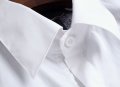 3.1 PHILLIP LIM WHITE PLAID PANEL Мъжка Риза size M, снимка 11