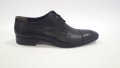 мъжки официални обувки 1245 SDF черни, снимка 1 - Официални обувки - 24902011