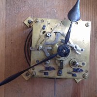 Старинен стенен механичен часовник, снимка 5 - Антикварни и старинни предмети - 22832489