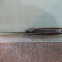 Нож малък полуавтоматичен сгъваем, снимка 3 - Други ценни предмети - 22517784
