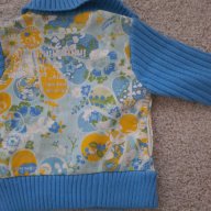 Жилетка с цип, нова, цвят тюркоаз, размер 4, снимка 8 - Детски пуловери и жилетки - 12495814