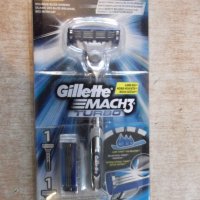 Самобръсначка "Gillette - MACH3 - TURBO" нова с две ножчета, снимка 1 - Други стоки за дома - 20797785
