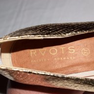 ROOTS! - 100% Оригинални страхотни дамски обувки на ток от Норвегия / Златисти / Блестящи / Луксозни, снимка 15 - Дамски обувки на ток - 17279016