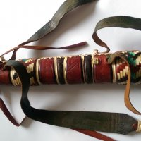 Африкански колчан за стрели, снимка 1 - Антикварни и старинни предмети - 23901175