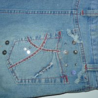 Дънкова пола – Design Jeans – L размер, снимка 12 - Поли - 22449122