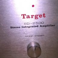 Target sd-2500-retro amplifier-stereo-внос швеицария, снимка 6 - Ресийвъри, усилватели, смесителни пултове - 15549712
