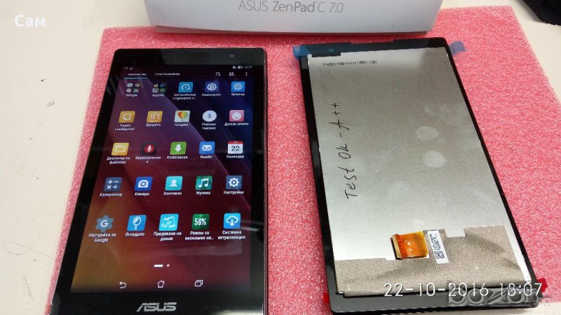 Дисплей за Asus ZenPad C 7.0 Z170MG Z170 Z170CG LCD Display  touch , снимка 1