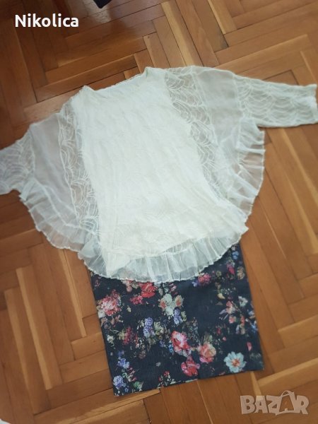 Елегантни дамски поли DIKA,VILA, H&M и потник Benetton,DKNY ,размер S, снимка 1