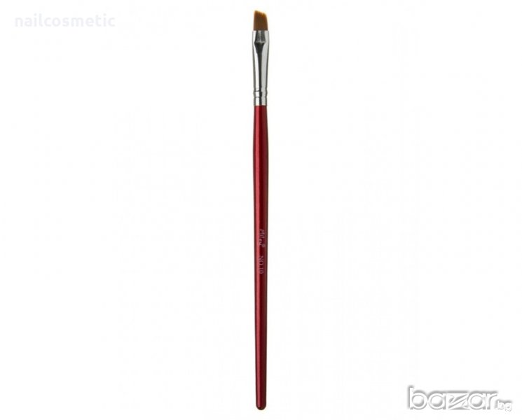  Професионална четка #6 Lila Rossa плоска, скосена за маникюр, снимка 1