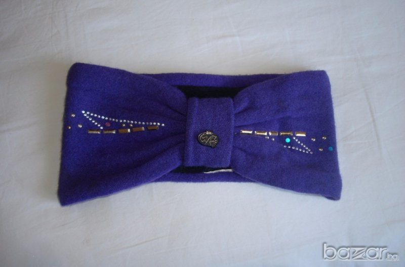 Лилава детска лента за глава, 46 см.обиколка , снимка 1