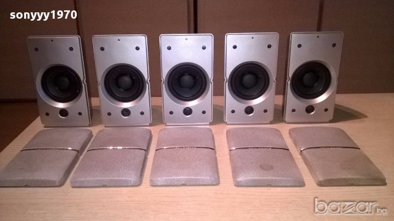 Sharp cp-cn400-8ohms/45watt-5бр-17х10х10см-внос швеицария, снимка 1