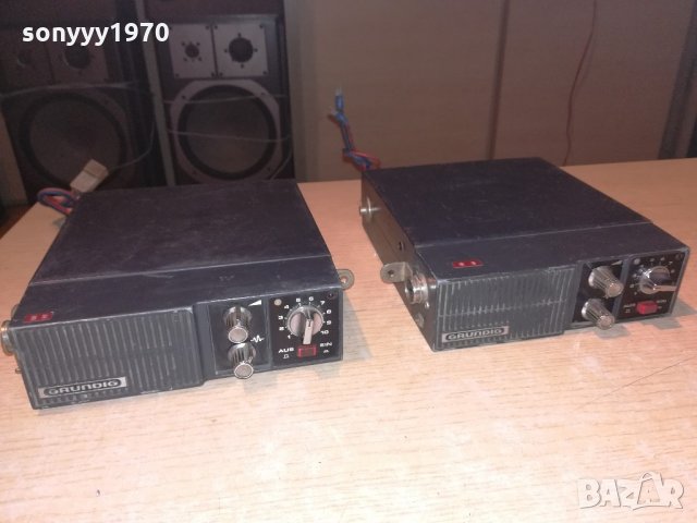 grundig 2бр радиостанции за кола-12в-внос швеицария, снимка 11 - Аксесоари и консумативи - 21571537