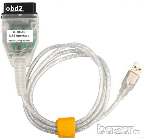 Интерфейс за автодиагностика на BMW съвместим с INPA K + DCAN, USB OBD2, снимка 3 - Аксесоари и консумативи - 12113217