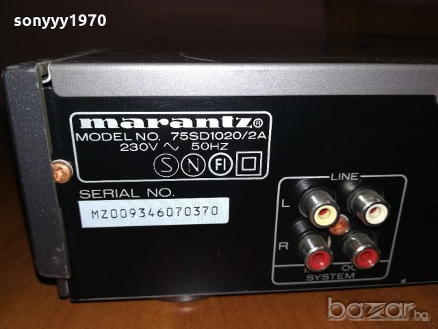 🛑marantz-deck-made in japan-внос швеицария, снимка 13 - Декове - 20850365