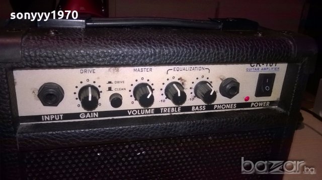 китарен усилвател-кубе-25х23х13см-внос англия, снимка 10 - Ресийвъри, усилватели, смесителни пултове - 19656783
