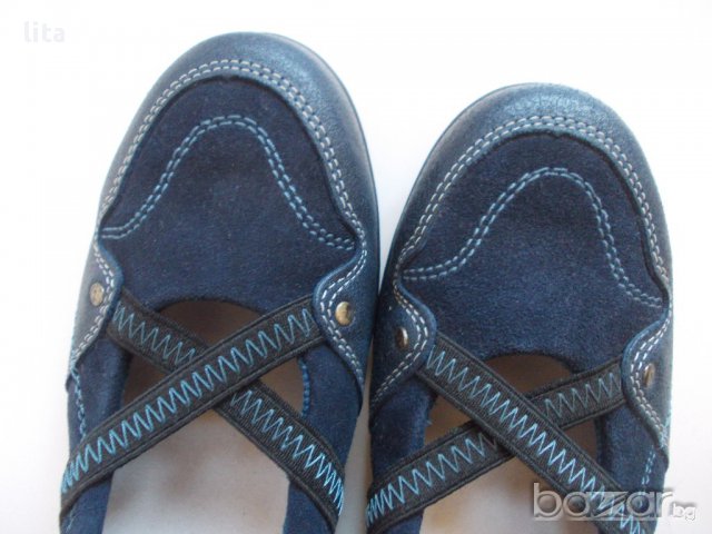 Обувки за момиче RICHTER оригинални ест.велур/ест.кожа № 33, снимка 4 - Детски маратонки - 18043831