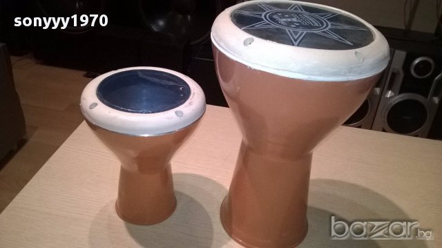 НОВИ-тарамбуки 41х26см-голяма и 26/17см-малка, снимка 4 - Ударни инструменти - 14438249