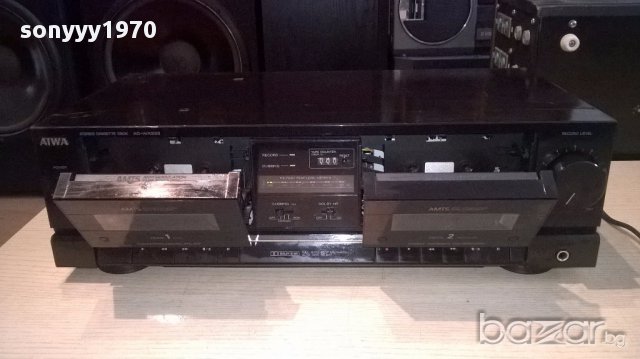 Aiwa ad-wx333e stereo deck-внос швеицария, снимка 6 - Ресийвъри, усилватели, смесителни пултове - 14954697