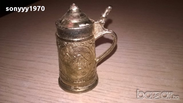 Ретро халба-мини колекция-5.5х4х3см-внос швеицария, снимка 5 - Антикварни и старинни предмети - 17201899