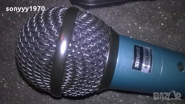 shure beta-профи microphone-вокален-внос швеицария, снимка 8 - Микрофони - 23872927