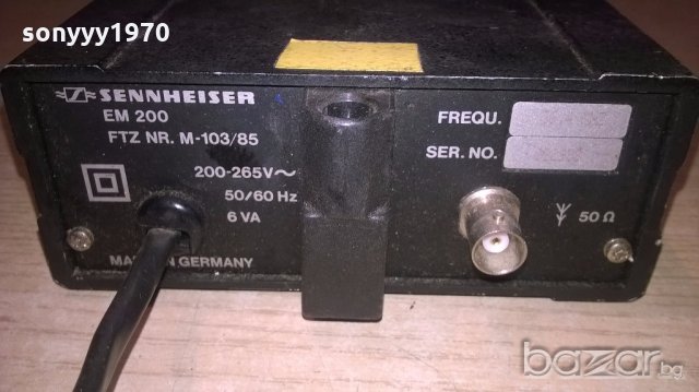 sennheiser em200 vocaster-made in germany-внос швеицария, снимка 8 - Ресийвъри, усилватели, смесителни пултове - 19847512