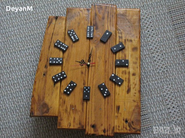 Стенен часовник Домино, снимка 3 - Други - 23742573