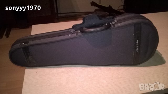 цигулка с лък и куфар-внос франция, снимка 14 - Струнни инструменти - 22458298